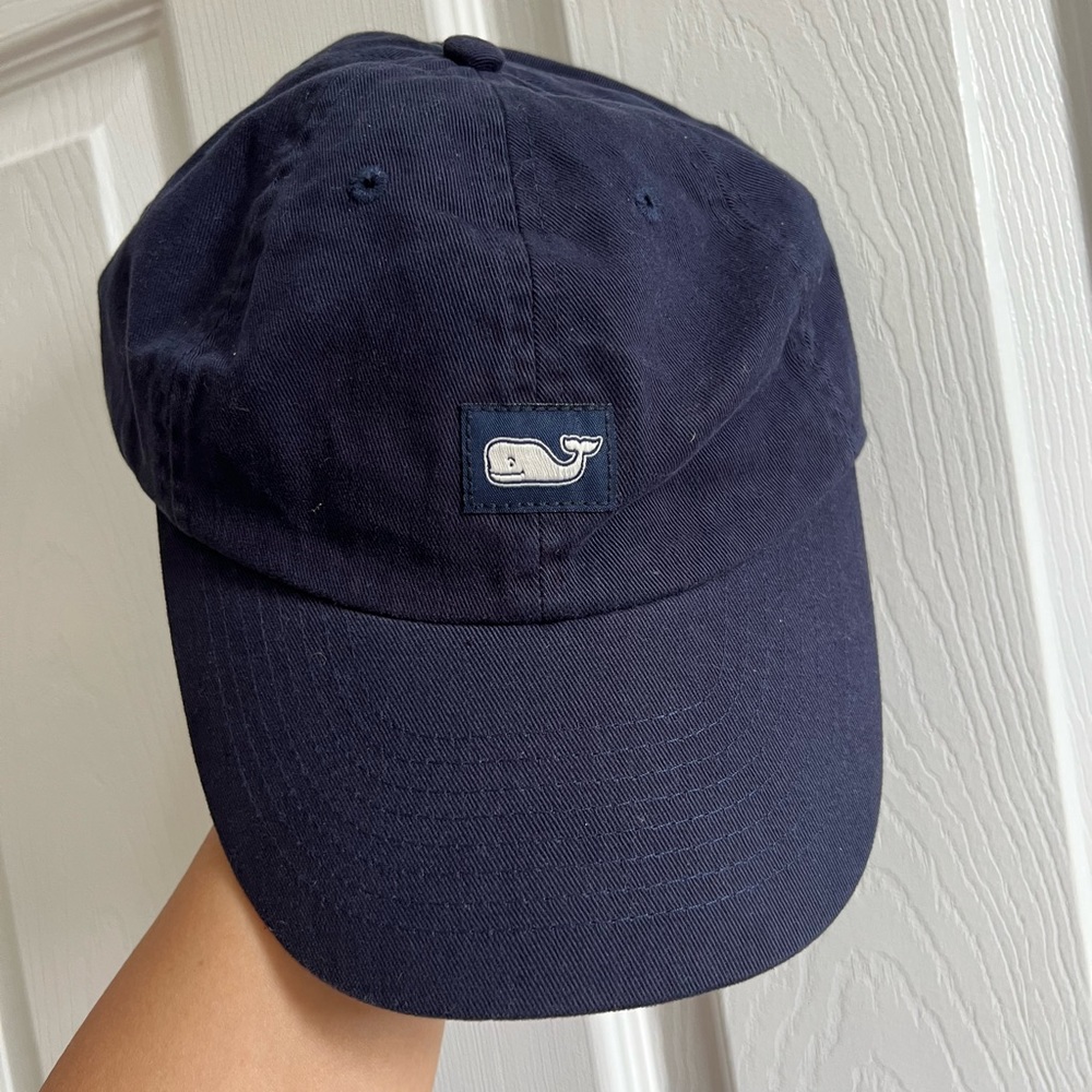 Vineyard Vines classic baseball hat navy blue